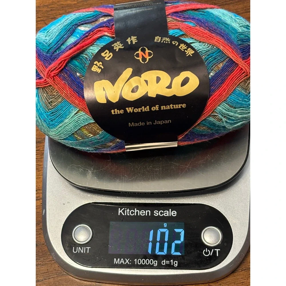 Noro Sekku‎ Yarn Lot 2 Skeins Cotton Wool Silk Lace Weight Made in Japan Multi